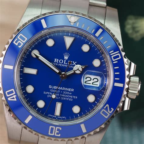 rolex papa smurf|rolex submariner smurf for sale.